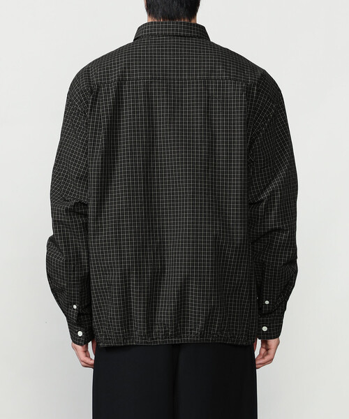 GYMPHLEX(ジムフレックス)の「Gymphlex | コットンブロード レギュラーカラーシャツ CHECK MEN(シャツ/ブラウス・メンズ・ブラック系その他・M/L)」の12枚目の写真