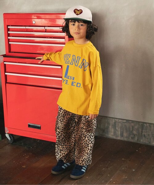 BREEZE(ブリーズ)の「ロゴアンドナンバリングTシャツ(Tシャツ/カットソー・キッズ・ブルー/イエロー/アイボリー・80/90/100/110/120/140/150/130)」の5枚目の写真