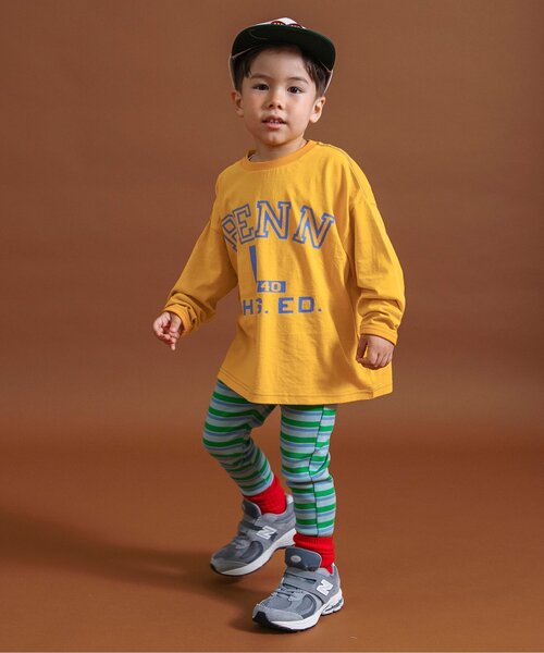 BREEZE(ブリーズ)の「ロゴアンドナンバリングTシャツ(Tシャツ/カットソー・キッズ・ブルー/イエロー/アイボリー・80/90/100/110/120/140/150/130)」の10枚目の写真