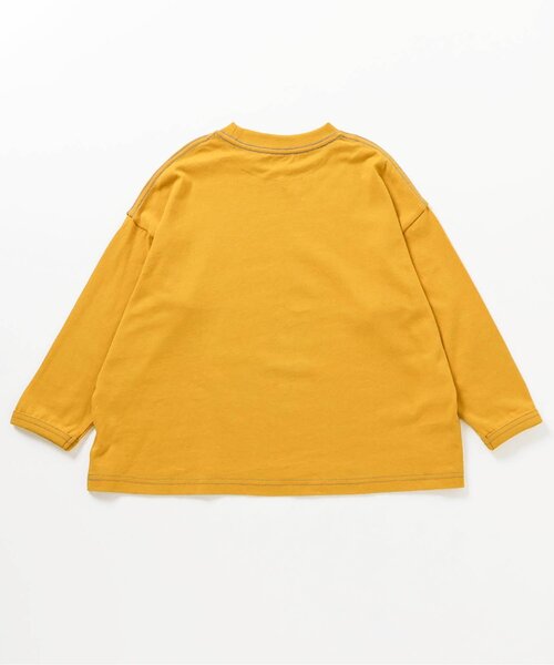 BREEZE(ブリーズ)の「ロゴアンドナンバリングTシャツ(Tシャツ/カットソー・キッズ・ブルー/イエロー/アイボリー・80/90/100/110/120/140/150/130)」の4枚目の写真