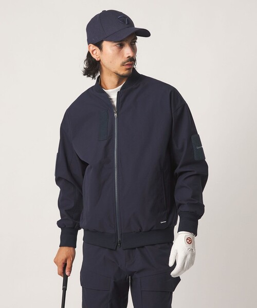 TaylorMade（テーラーメイド）の「【別注】＜TaylorMade×UNITED ARROWS＞フライト ジャケット（ブルゾン・メンズ・オフホワイト/ネイビー/オリーブ・XL/L/M）」の6枚目の写真