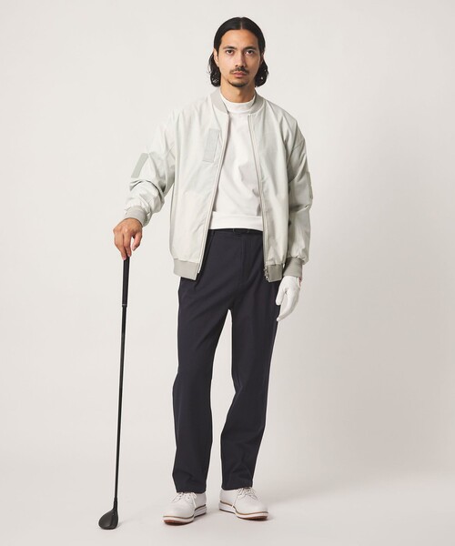 TaylorMade（テーラーメイド）の「【別注】＜TaylorMade×UNITED ARROWS＞フライト ジャケット（ブルゾン・メンズ・オフホワイト/ネイビー/オリーブ・XL/L/M）」の8枚目の写真
