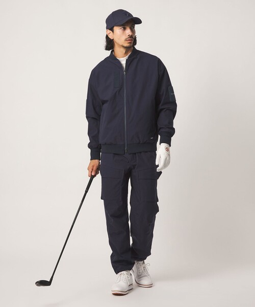 TaylorMade（テーラーメイド）の「【別注】＜TaylorMade×UNITED ARROWS＞フライト ジャケット（ブルゾン・メンズ・オフホワイト/ネイビー/オリーブ・XL/L/M）」の14枚目の写真