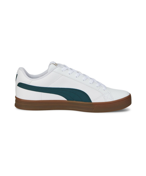 PUMA(プーマ)の「PUMA プーマ ユニセックス プーマ スマッシュ バルク V3 ロー スニーカー(スニーカー・メンズ・ブラック/ホワイト×グリーン/アイボリー・27.0cm/28.5cm/23.0cm/23.5cm/29.0cm/28.0cm/25.0cm/25.5cm/24.0cm/24.5cm/27.5cm/26.0cm/26.5cm/22.5cm)」の7枚目の写真