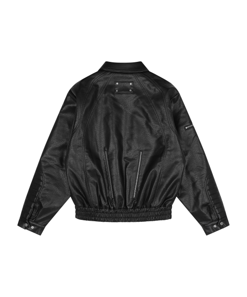 FANCY CLUB(ファンシークラブ)の「レーサーレザージャケット (BLACK) F26ZA507(ライダースジャケット・レディース・その他・FREE)」の12枚目の写真