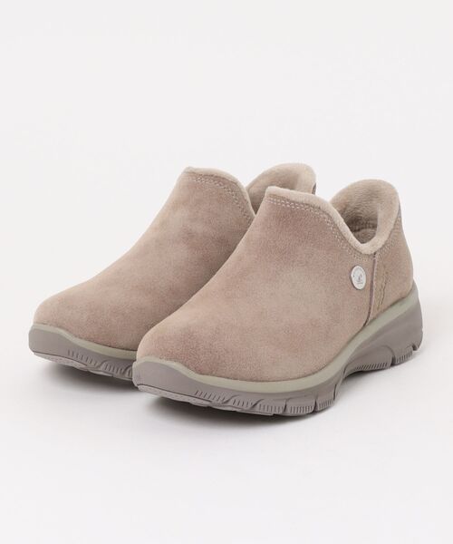 SKECHERS（スケッチャーズ）の「《SKECHERS》EASY GOING-WINTER WIND（ブーツ・レディース・ベージュ系その他/ブラック×ブラック・23.5cm/23.0cm/25.0cm/24.5cm/24.0cm）」の2枚目の写真