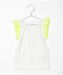 GLOBAL WORK | 【キッズ】チュールソデＴ半袖/712344(Tシャツ/カットソー)