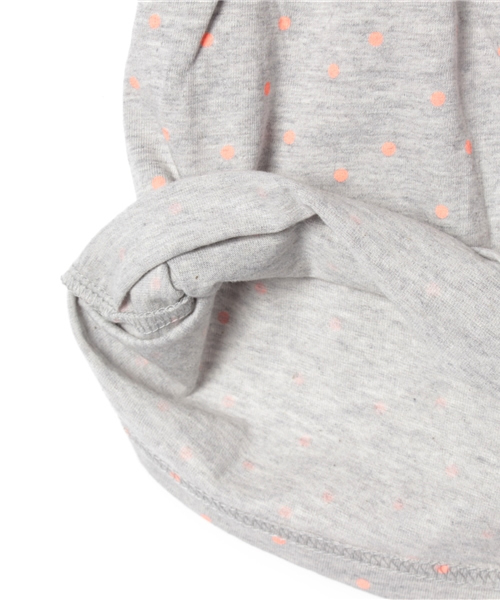 GLOBAL WORK（グローバルワーク）の「【キッズ】チュールソデＴ半袖/712344（Tシャツ/カットソー・キッズ・ホワイト/グレー/ライトイエロー/ネイビー/ホワイト系その他/ブラウン系その他・X-LARGE/LARGE/SMALL/MEDIUM）」の11枚目の写真