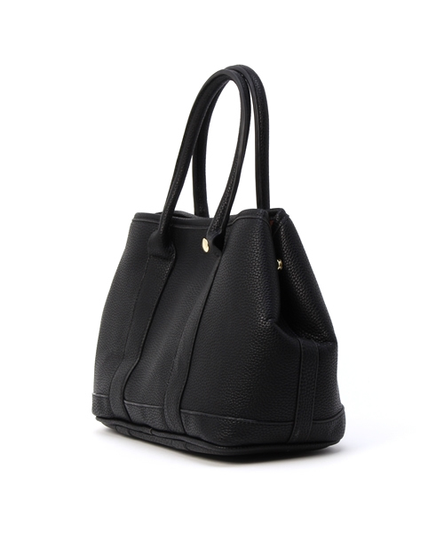 PLAIN CLOTHING（プレーンクロージング）の「【再入荷】フェイクレザートートバッグ【PLAIN CLOTHING】（ショルダーバッグ・レディース・ブラック/グレー/ベージュ・FREE）」の20枚目の写真