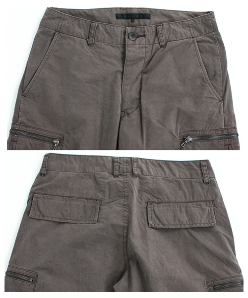 OURET（オーレット）の「WEATHER IN TUCK SIDE POCKET CARGO PANTS（その他パンツ・メンズ・ブラウン/カーキ・1/2）」の5枚目の写真