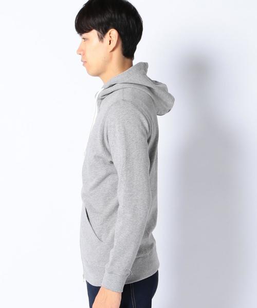 coen（コーエン）の「裏毛ジップパーカー（パーカー・メンズ・ネイビー/グレー・X-LARGE/MEDIUM/SMALL/LARGE）」の5枚目の写真