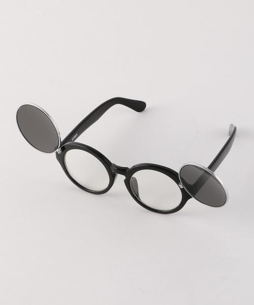 coen（コーエン）の「フリップアップサングラス（サングラス・メンズ・ブラック・フリー）」の10枚目の写真