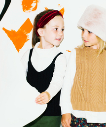 GLOBAL WORK | 【キッズ】アラエルニットキャミレイヤー長袖/729135 (ニット/セーター)