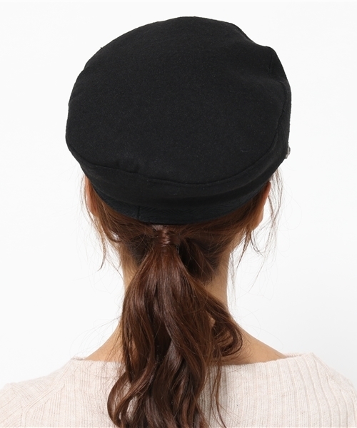 MOUSSY（マウジー）の「MARINE CAP（キャップ・レディース・ブラウン/ブラック・FREE）」の4枚目の写真