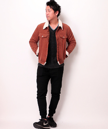 VENCEEXCHANGE | ボアコーデュロイＧジャン(デニムジャケット)