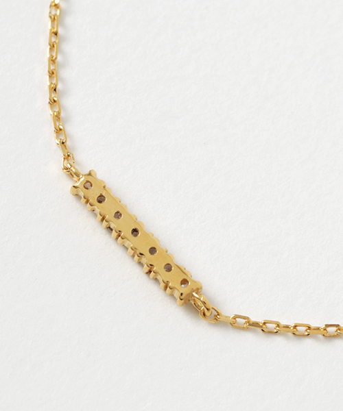 ANEMONE（アネモネ）の「ジルコニアラインのブレスレット[ジャルビジュー]（ブレスレット・レディース・ゴールド・FREE）」の4枚目の写真