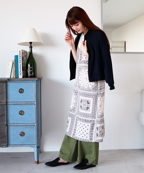 N.（N. Natural Beauty Basic）（エヌエヌナチュラルビューティーベーシック）の「【with　4月号掲載】ポリオリツイルウォッシャブルセットアップMA-1（MA-1・レディース・グレー/ピンク/ネイビー・MEDIUM）」の5枚目の写真