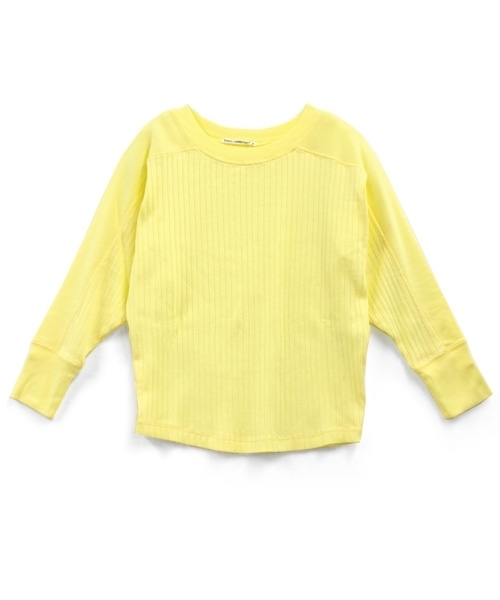 RNA（アールエヌエー）の「M0655 ワイドリブ七分袖プルオーバー（Tシャツ/カットソー・レディース・ブラック/イエロー/ホワイト・MEDIUM）」の20枚目の写真