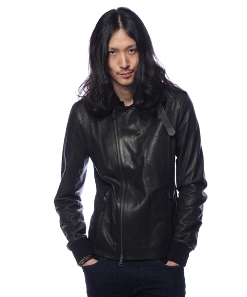アルカリ　alcali リバーシブル　レザージャケット アルカリ alcali リバーシブル レザージャケット