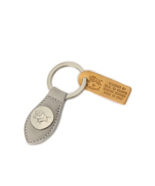 IL BISONTE(イルビゾンテ)の「IL BISONTE / ORIGINAL LEATHER / KEY HOLDER(キーホルダー・レディース・ナチュラル/ライトブラウン/オレンジ/グリーン/レンガ/オリーブ/レッド/ネイビー/ダークブラウン/ブラック/ライトグレー/グレー/ホワイト・FREE)」の3枚目の写真