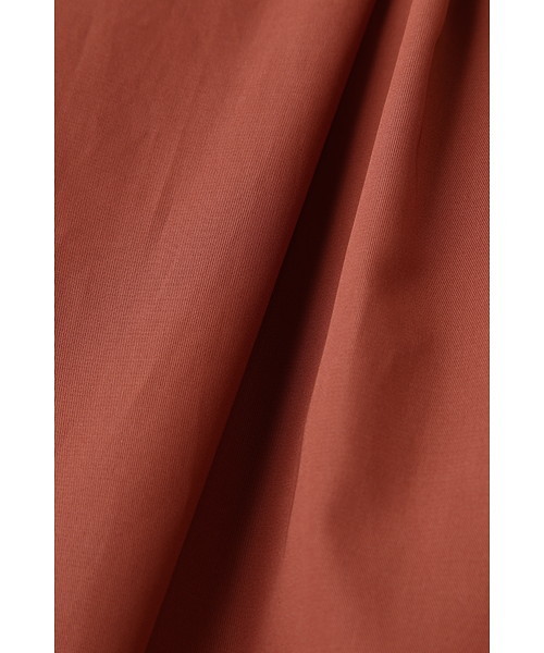 human woman(ヒューマンウーマン)の「ハイツイストコットンスカート (スカート・レディース・ネイビー/ワイン/ベージュ系その他/カーキ・SMALL/MEDIUM)」の11枚目の写真