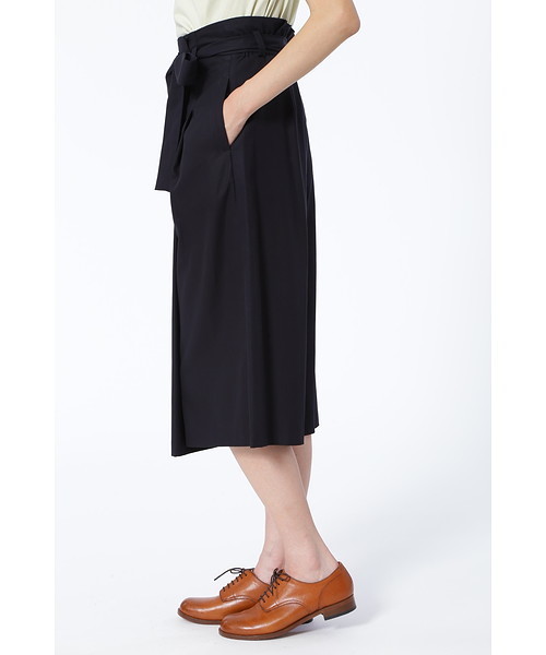 human woman(ヒューマンウーマン)の「ハイツイストコットンスカート (スカート・レディース・ネイビー/ワイン/ベージュ系その他/カーキ・SMALL/MEDIUM)」の12枚目の写真