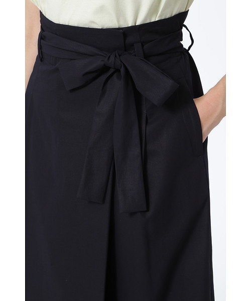 human woman(ヒューマンウーマン)の「ハイツイストコットンスカート (スカート・レディース・ネイビー/ワイン/ベージュ系その他/カーキ・SMALL/MEDIUM)」の15枚目の写真