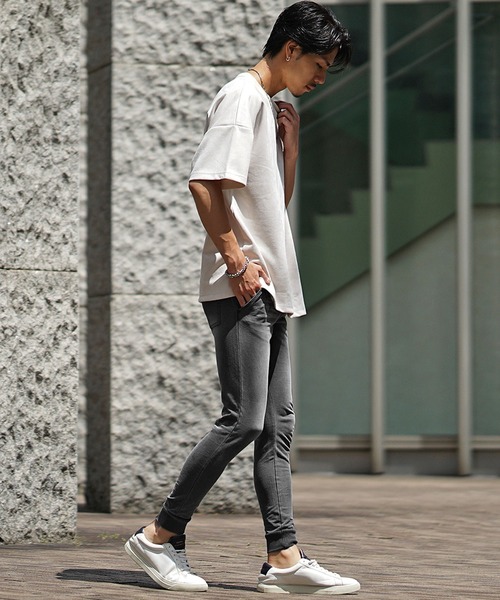 スウェットパンツ メンズ ジョガーパンツ スキニー おしゃれ ズボン ジャージM スウェットパンツ ジャージ スウェット ストレッチスキニージョガーパンツ イージーパンツ ワンマイルウェア メンズ