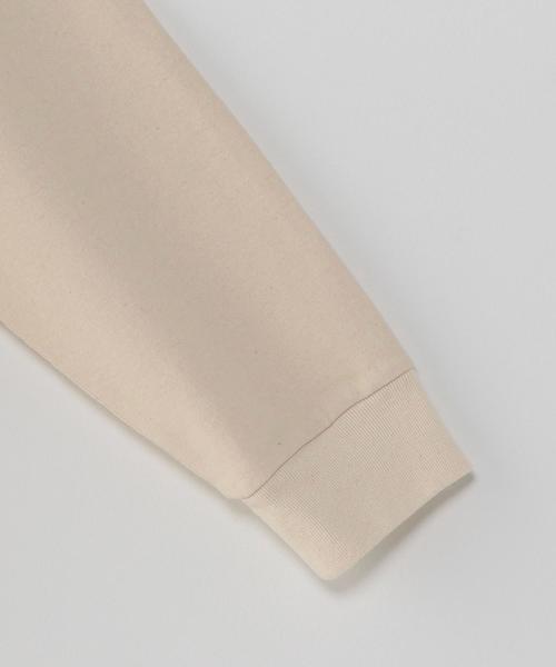 Steven Alan(スティーブンアラン)の「<Steven Alan> TRKY LOOSE MOCK LSL/モックネックカットソー(Tシャツ/カットソー・メンズ・ホワイト/ブラック/ベージュ・MEDIUM/SMALL/LARGE/X-LARGE)」の6枚目の写真