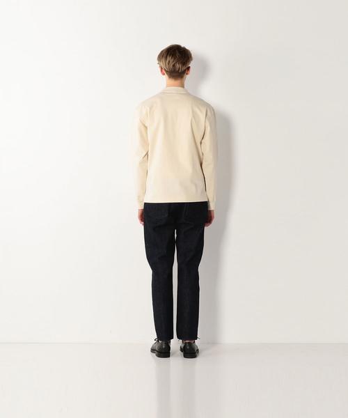 Steven Alan(スティーブンアラン)の「<Steven Alan> TRKY LOOSE MOCK LSL/モックネックカットソー(Tシャツ/カットソー・メンズ・ホワイト/ブラック/ベージュ・MEDIUM/SMALL/LARGE/X-LARGE)」の14枚目の写真
