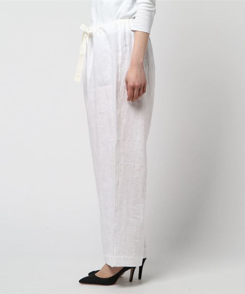 MARGARET HOWELL（マーガレットハウエル）の「LIGHT LINEN（その他パンツ・レディース・ホワイト・FREE）」の3枚目の写真