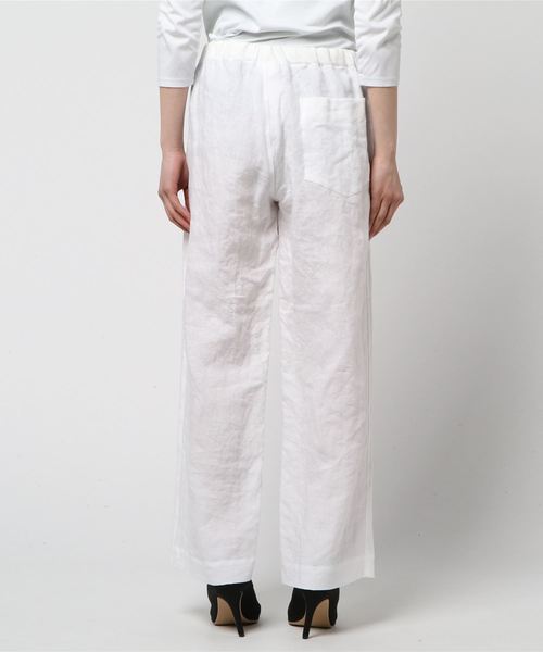 MARGARET HOWELL（マーガレットハウエル）の「LIGHT LINEN（その他パンツ・レディース・ホワイト・FREE）」の2枚目の写真