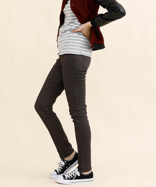 aimoha(アイモハ)の「裏フリースヒートパンツ (AW) (LV)(レギンス/スパッツ・レディース・ベージュ/ネイビー/ブラック/カーキ/ブラックミックス/ダークインディゴブルー/グレー・MEDIUM/LARGE/X-LARGE/SMALL/XXX-LARGE/XXXX-LARGE/XX-LARGE)」の10枚目の写真