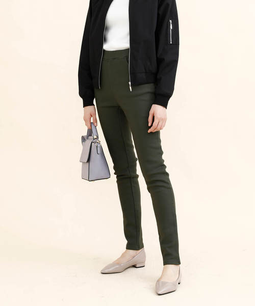 aimoha(アイモハ)の「裏フリースヒートパンツ (AW) (LV)(レギンス/スパッツ・レディース・ベージュ/ネイビー/ブラック/カーキ/ブラックミックス/ダークインディゴブルー/グレー・MEDIUM/LARGE/X-LARGE/SMALL/XXX-LARGE/XXXX-LARGE/XX-LARGE)」の8枚目の写真