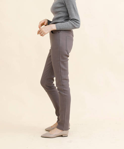 aimoha(アイモハ)の「裏フリースヒートパンツ (AW) (LV)(レギンス/スパッツ・レディース・ベージュ/ネイビー/ブラック/カーキ/ブラックミックス/ダークインディゴブルー/グレー・MEDIUM/LARGE/X-LARGE/SMALL/XXX-LARGE/XXXX-LARGE/XX-LARGE)」の18枚目の写真