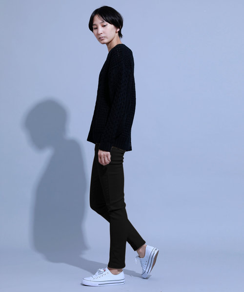 aimoha(アイモハ)の「裏フリースヒートパンツ (AW) (LV)(レギンス/スパッツ・レディース・ベージュ/ネイビー/ブラック/カーキ/ブラックミックス/ダークインディゴブルー/グレー・MEDIUM/LARGE/X-LARGE/SMALL/XXX-LARGE/XXXX-LARGE/XX-LARGE)」の21枚目の写真