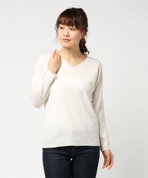 AMERICAN HOLIC | ・8col.Vネックリブプルオーバー(ニット/セーター)