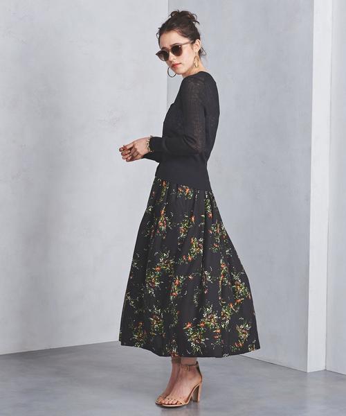 UNITED ARROWS(ユナイテッドアローズ)の「UBCB 麻 リブ Vネック カーディガン(カーディガン/ボレロ・レディース・コバルトブルー/ブラック/ピンク・フリー)」の8枚目の写真