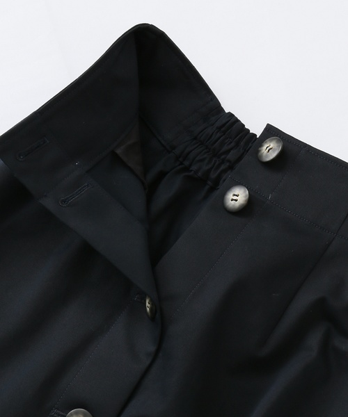 SLOBE IENA（スローブイエナ）の「ビッグボタンギャバスカート◆（スカート・レディース・ネイビー/イエロー/ベージュ系その他・40/38/36）」の16枚目の写真