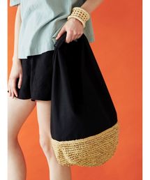 LAGUNAMOON | RusticラフィアBAG【WEB限定】(ハンドバッグ)