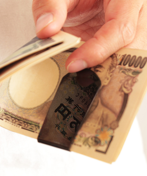 ANCHOR（アンカー）の「マネークリップ ブラック ワイド（札入れ/マネークリップ・メンズ・ブラック・FREE）」の4枚目の写真