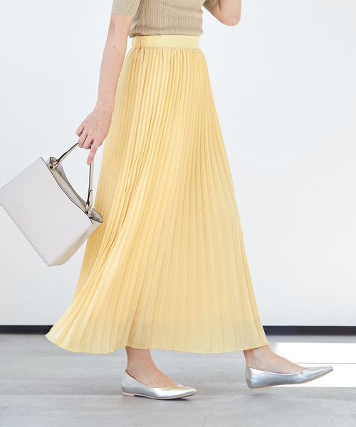 Ur S ユアーズ の ﾐﾓﾚ丈ﾌﾟﾘｰﾂｽｶｰﾄ スカート Wear