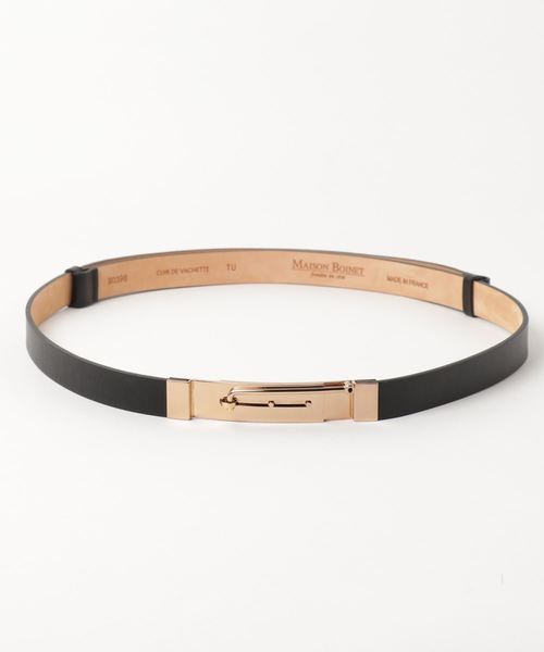MAISON BOINETメゾンボアネゴールドバックルベルト/ドゥージエムクラス Deuxieme Classe◇MAISON BOINETゴールドバックルベルト MAISON BOINET