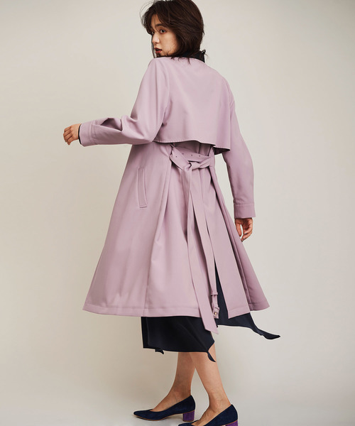 The Virgnia（ザ ヴァージニア）の「袖ボリュームゆるトレンチコート  