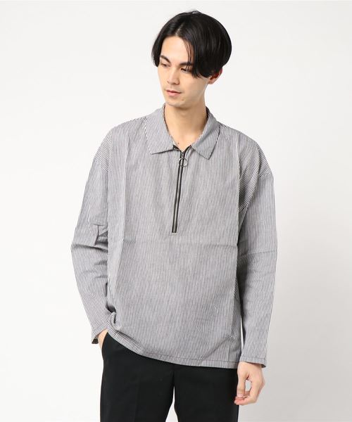 kutir（クティール）の「【ビッグシルエット】襟付きハーフ