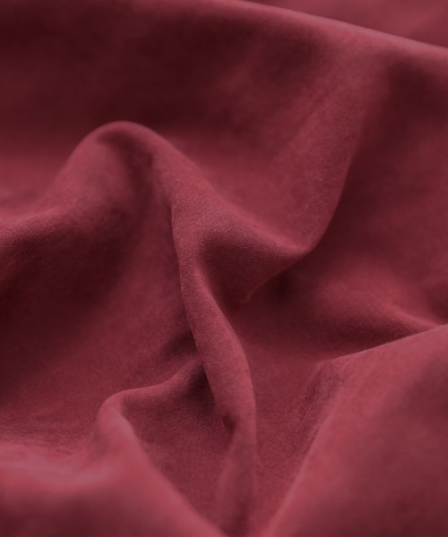 n'OrLABEL（ノアールレーベル）の「『スエードタッチタックスカート』（スカート・レディース・ブラック/ダークグリーン/ライトカーキ/キャメル/バーガンディー/ターメリック/モカ/ボルドー・FREE）」の16枚目の写真