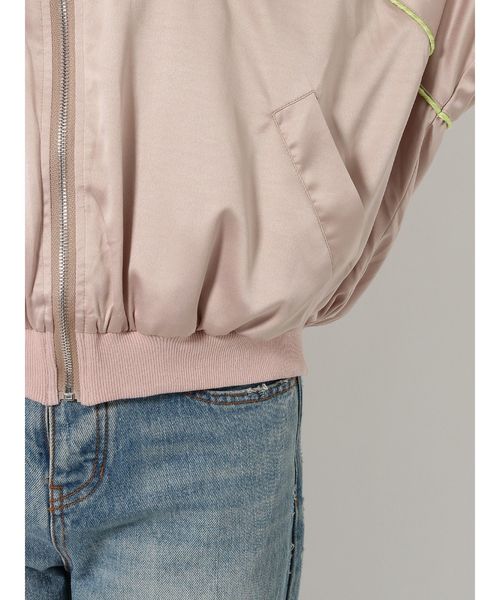 jouetie（ジュエティ）の「リバーシブルベトスカジャン（スカジャン・レディース・ブラック/アイボリー/グリーン・MEDIUM）」の19枚目の写真