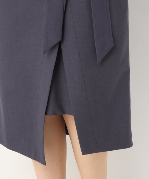 A part by（アパートバイ）の「TRマエボタンタイトスカート 823680（スカート・レディース・ネイビー/イエロー/ライトブルー/ライトベージュ・MEDIUM/LARGE）」の12枚目の写真