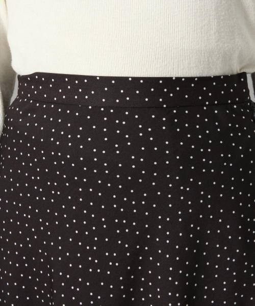 LOWRYS FARM（ローリーズファーム）の「ドットマーメイドスカート　824856（スカート・レディース・ホワイト/ブラック/ブラウン・FREE）」の13枚目の写真