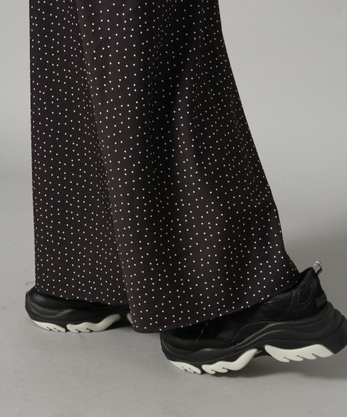 LOWRYS FARM（ローリーズファーム）の「ドットマーメイドスカート　824856（スカート・レディース・ホワイト/ブラック/ブラウン・FREE）」の5枚目の写真